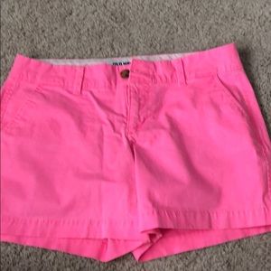 Hot pink old navy shorts